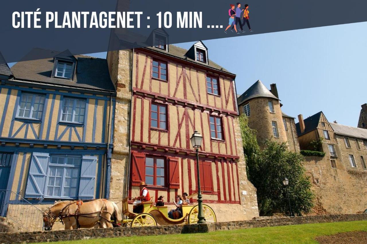Sweet Nina Jazz Appartement Pour 5 Voyageurs, Situe A La Place De La Republique, Avec Parking Et Lit Queen Size Le Mans Dış mekan fotoğraf