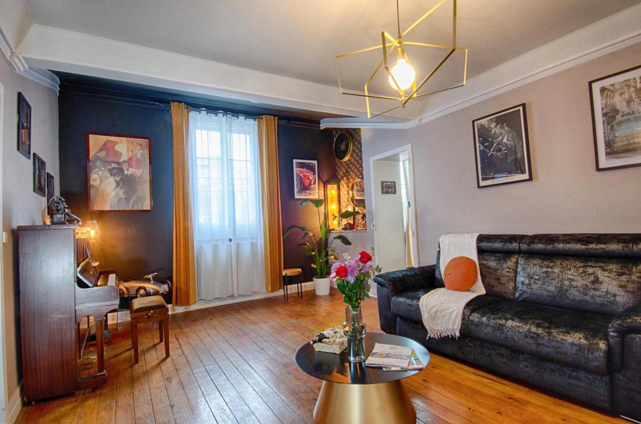 Sweet Nina Jazz Appartement Pour 5 Voyageurs, Situe A La Place De La Republique, Avec Parking Et Lit Queen Size Le Mans Dış mekan fotoğraf