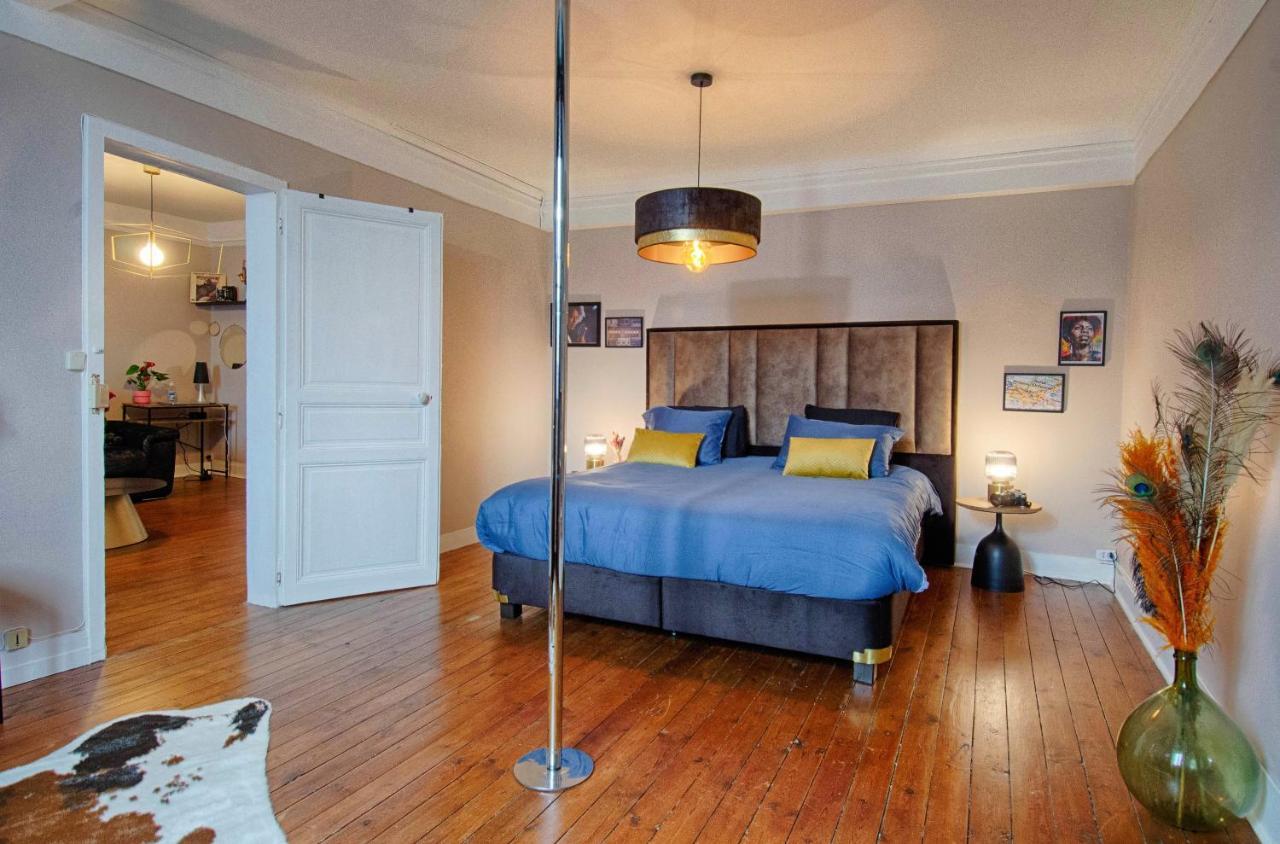 Sweet Nina Jazz Appartement Pour 5 Voyageurs, Situe A La Place De La Republique, Avec Parking Et Lit Queen Size Le Mans Dış mekan fotoğraf